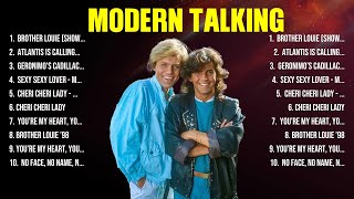 Modern Talking Top Hits Popular Songs   Top 10 Song Collection