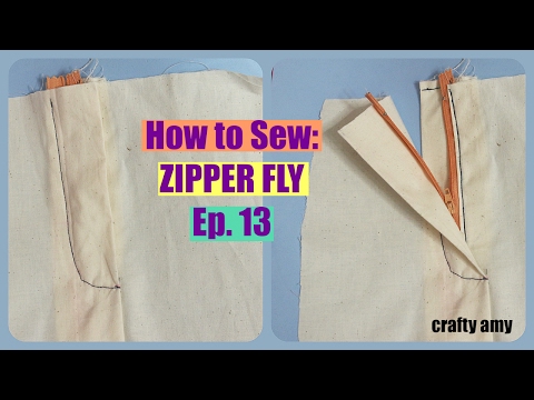 Video: How To Sew A Zipper On Trousers