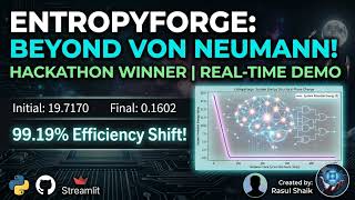 EntropyForge: Breaking the Von Neumann Bottleneck with Thermodynamic Computing