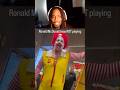 ronald mcdonald was NOT playing 💀