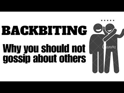 Why BACKBITING is even worse 🚫 🗣👤 - YouTube