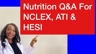 Practice nutrition Q&A for NCLEX, HESI and ATI exams screenshot 5