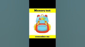 Memory Test - remember me। dimagi paheliyan। quiz #shorts