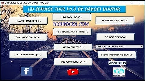 GD Service tool Latest All in one Android Tool for all android -2018