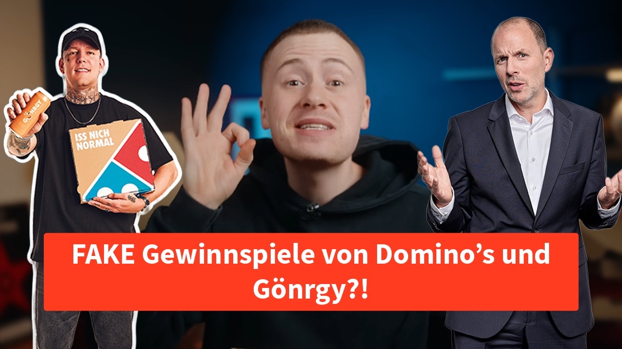 Domino’s x Gönrgy Skandal - Dürfen Gewinnspiele einfach gelöscht werden? | Anwalt Christian Solmecke