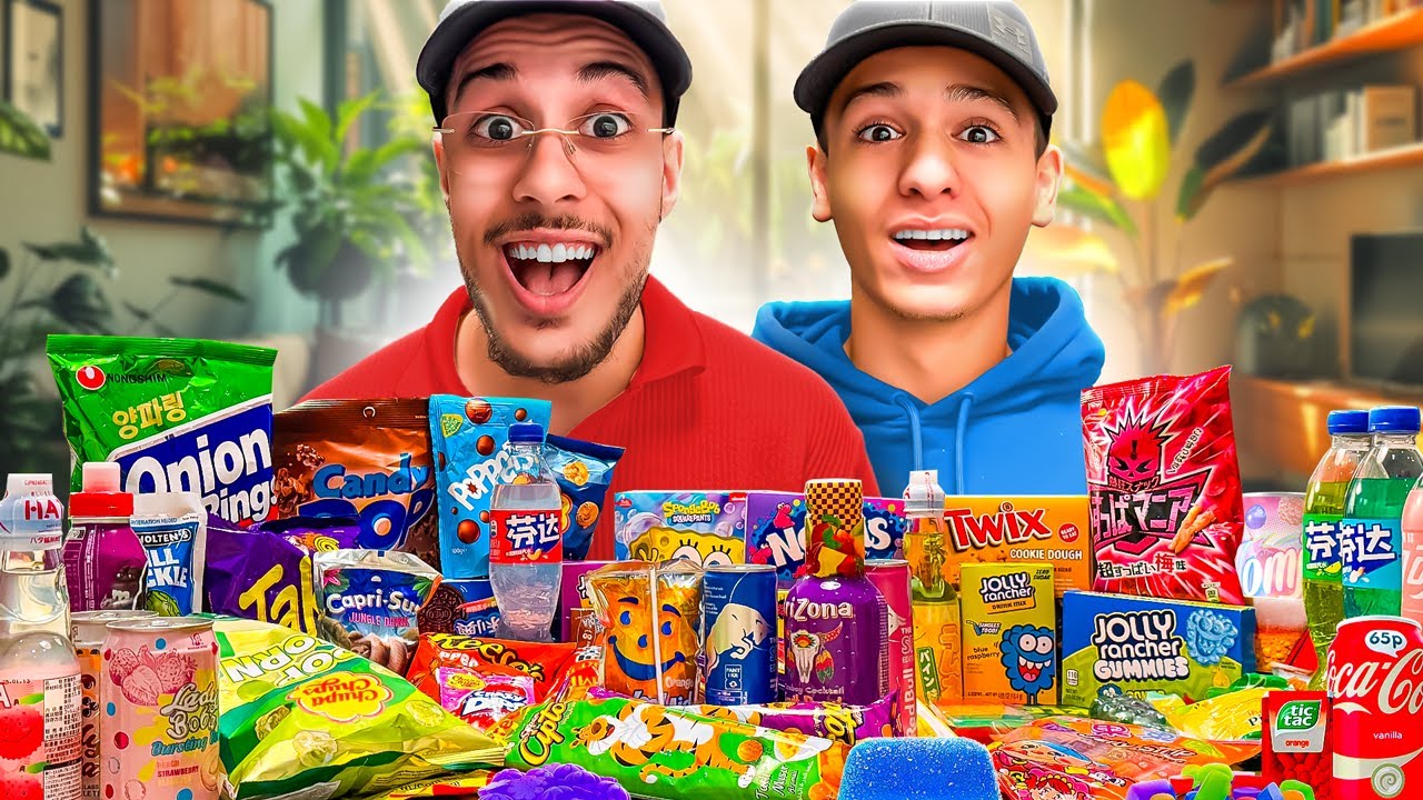 Exotische Snacks Proeven Met Amine! 🍫