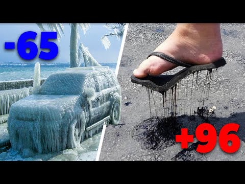 10 LOCURI De Pe PLANETA Cu Cea Mai EXTREMA Clima