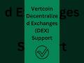 Decentralized Exchanges (DEX) Support #trading