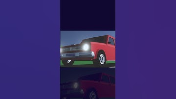 Low poly car assembling