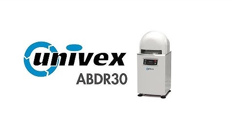 Univex Automatic Bun Divider Rounder - ABDR30 Operational Video