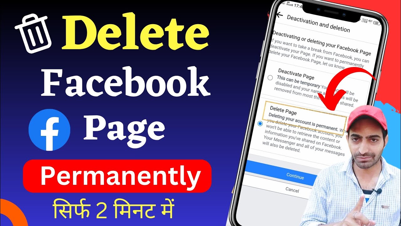 How To Delete Facebook Page Permanently 2023 | Facebook Page Delete ...