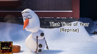 That Time of Year (Reprise) - Disney ID | Olaf's Frozen Adventure Cover