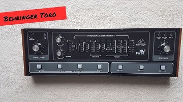 Behringer Toro Demo - Bass Player