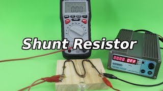 DIY Shunt Resistor for High Current Measurement