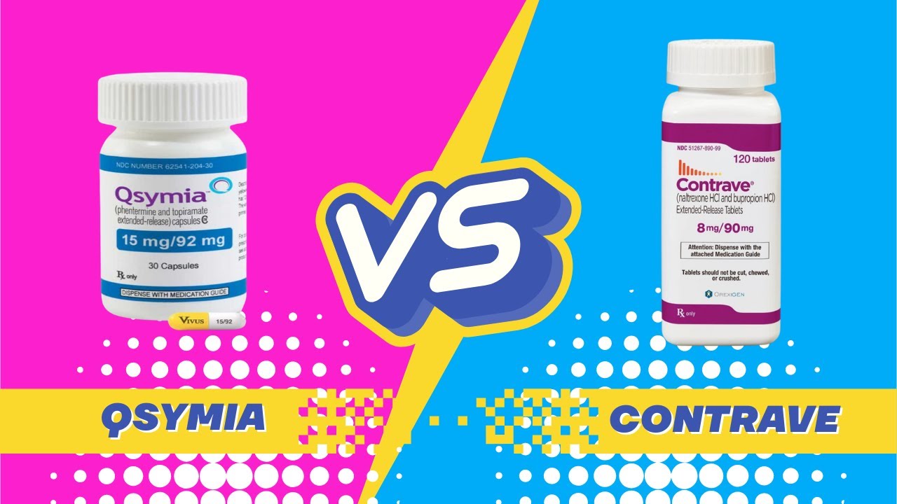 Qsymia vs. Contrave Which Weight Loss Pill is More Effective? YouTube