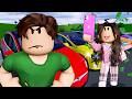Spoiled sister pretended to be a billionaire a roblox movie