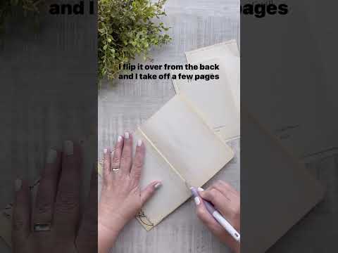 Junk journal for