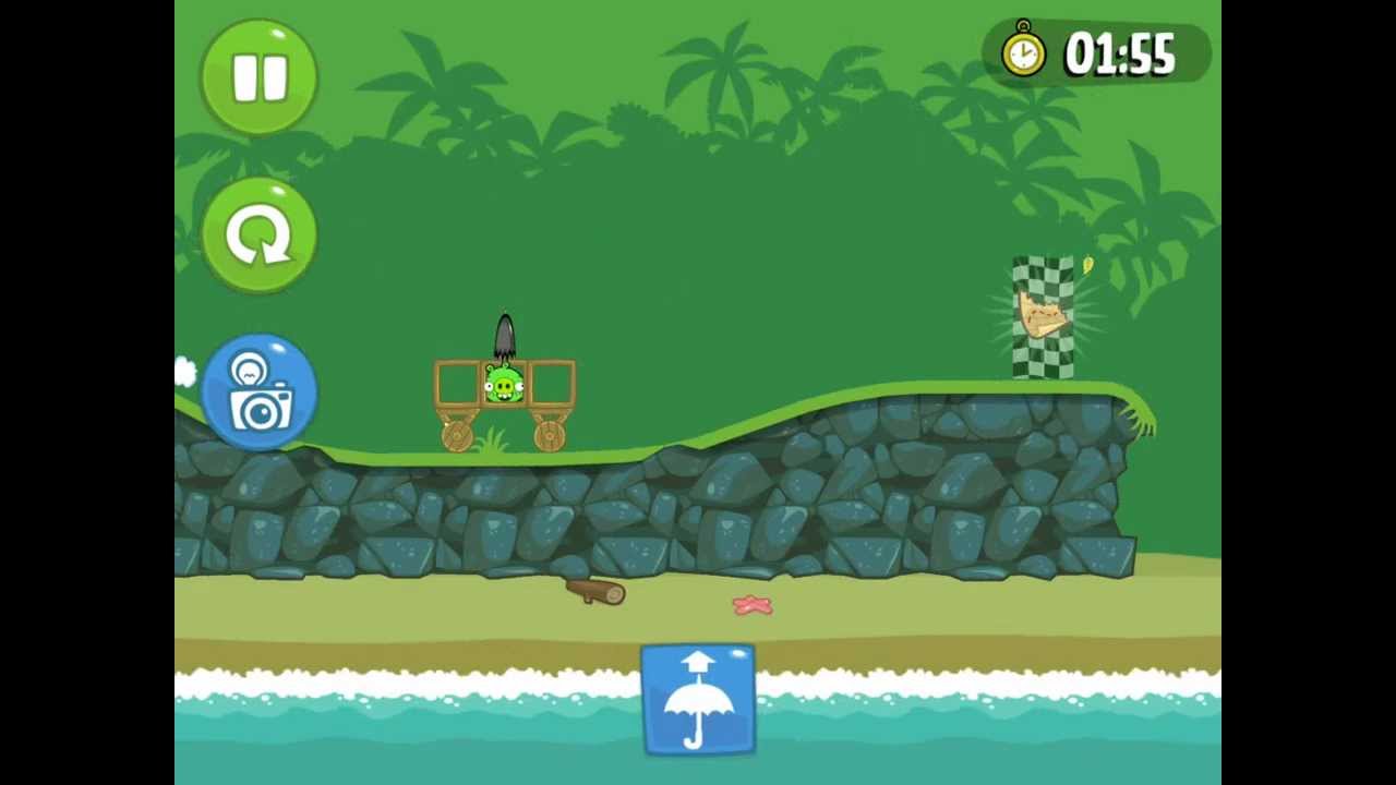 Как пройти в bad piggies. Как пройти в bad piggies