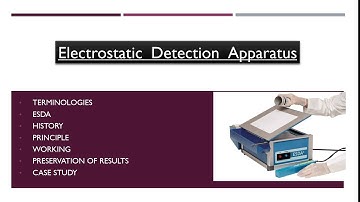 ESDA in Questioned Document Examination | Forensic Science Techniques