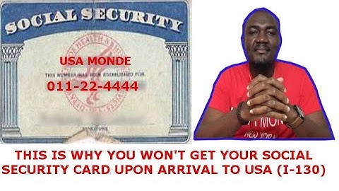 SOCIAL SECURITY CARD | AFTER YOUR IMMIGRANT VISA