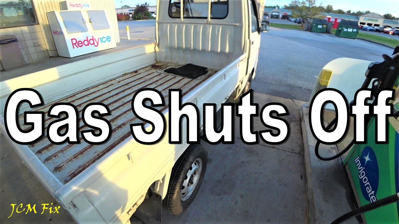 Ремонт мини-грузовика, у которого постоянно отключается бензоколонка | Угольный адсорбер Hijet S110P