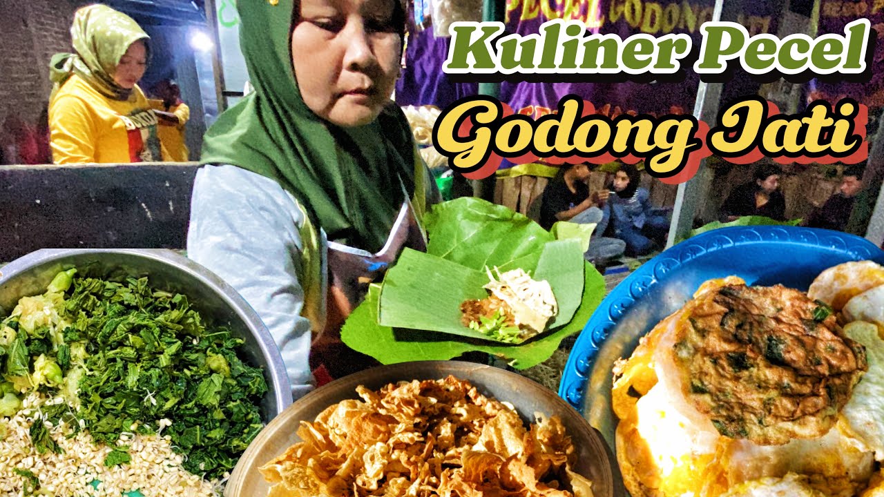 KULINER PECEL PINCUK LEGENDARIS DI PINGGIR KOTA CARUBAN ‼️