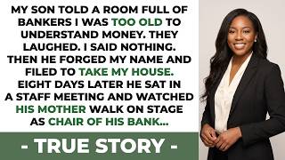 “You’re Too Old To Understand Money,” My Son Laughed — I Own The Bank He Works At... | Sage Revenge
