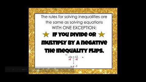 Solving Inequalities FLIPPED - Google Slides