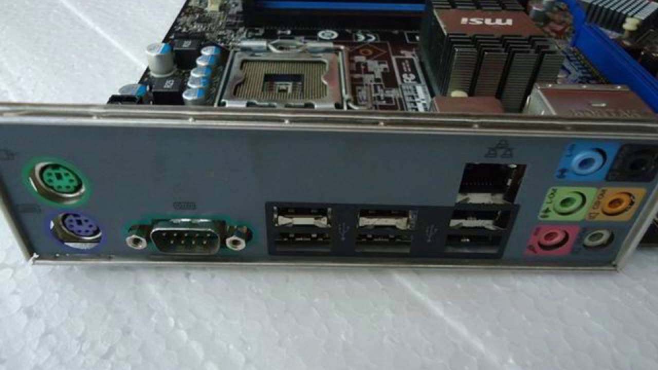 53.2 motherboard for MSI P43C51 DDR3 LGA 775 Solid Capacitor P43