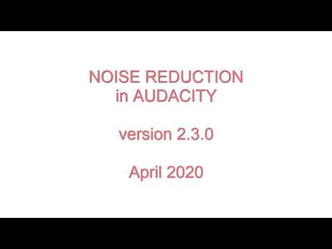 Noise Reduction in