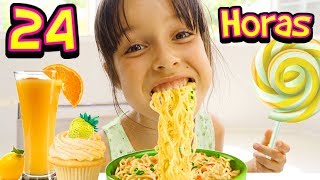 24 Horas Comiendo Amarillo Juega con Adri