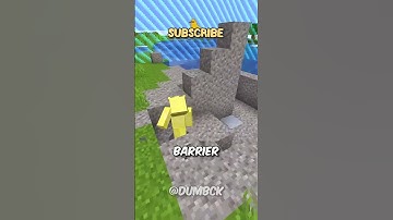 Minecraft, but every DAMAGE makes the border grow! ⛏️ #shorts