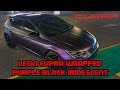 MK3 Leon Cupra 280 Wrapped In Purple/Black Iridescent