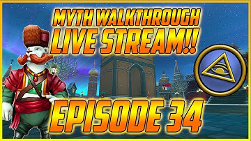 Wizard101: Myth Walkthrough LIVE STREAM #34!