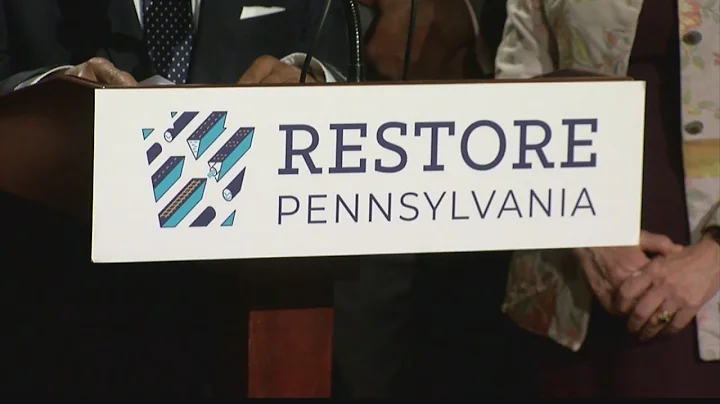 Gov Tom Wolf and LT. Gov John Fetterman host restore Pennsylvania Rally