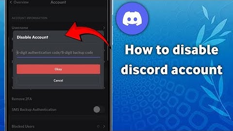 How to discord account disable Full Guide (2025)