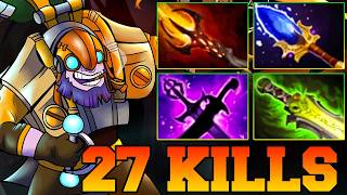 27 Kills Tinker Dota 2 Mid Lane Carry Guide Pro Gameplay Build Tips Tutorial 7.41
