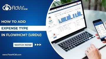 How To Add Expense Type In Expense Management Software | HRMS FlowHCM (Urdu Tutorial)