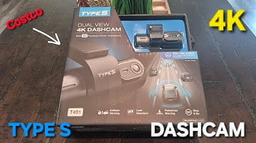 TYPE S 4K Dashcam with AI Assistance T401 