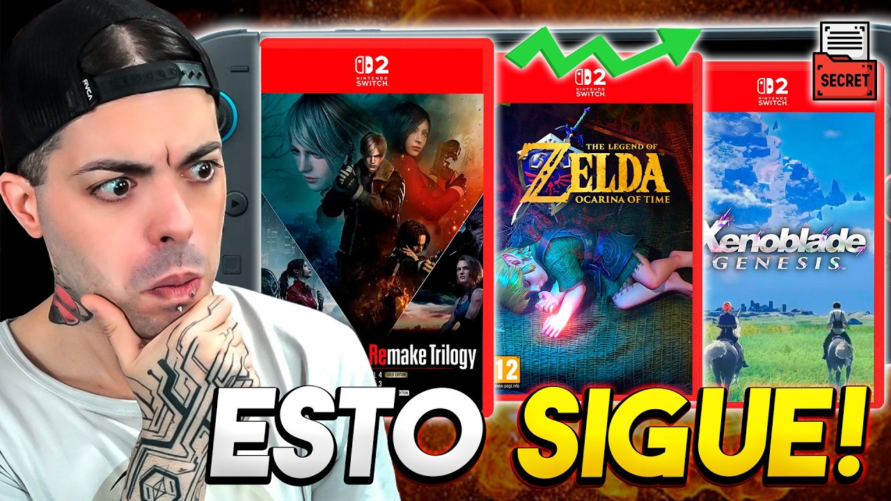 💣 EXPLOSIÓN de NOTICIAS para Nintendo SWITCH 2! Zelda arrasa, Xenoblade Genesis y RE Remakes! episode artwork