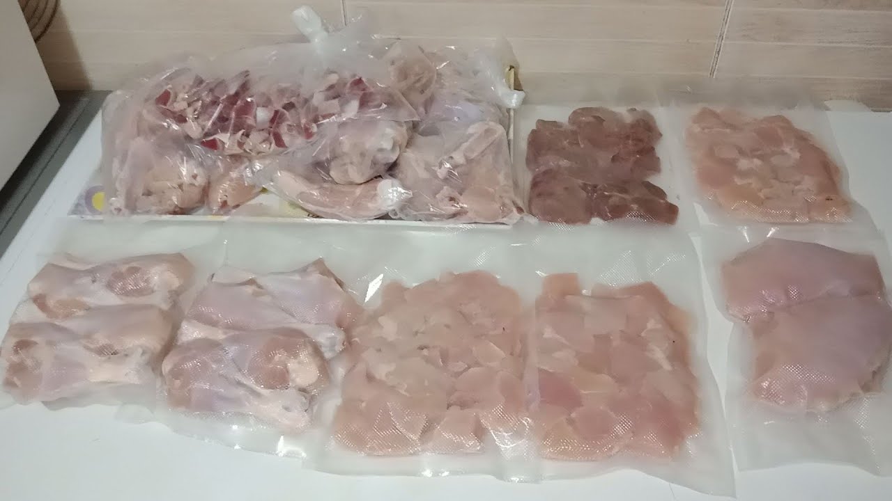 روتيني في تقسيم قطع الدجاج بطريقة ذكية حسب كل استعمال/تحت الطلب