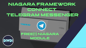 #Tridium Niagara 4 - How To Connect a Niagara System with Telegram And A Bot. Free software module.