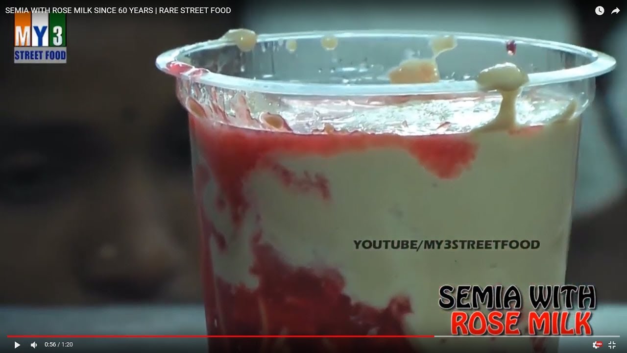 Healthy Summer Drink | SEMIA WITH ROSE MILK SINCE 60 YEARS | RARE STREET FOOD street food