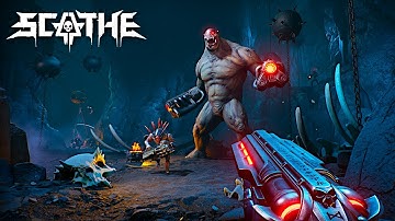 New Scathe Gameplay - Doom Like Bullet Hell (Demo)