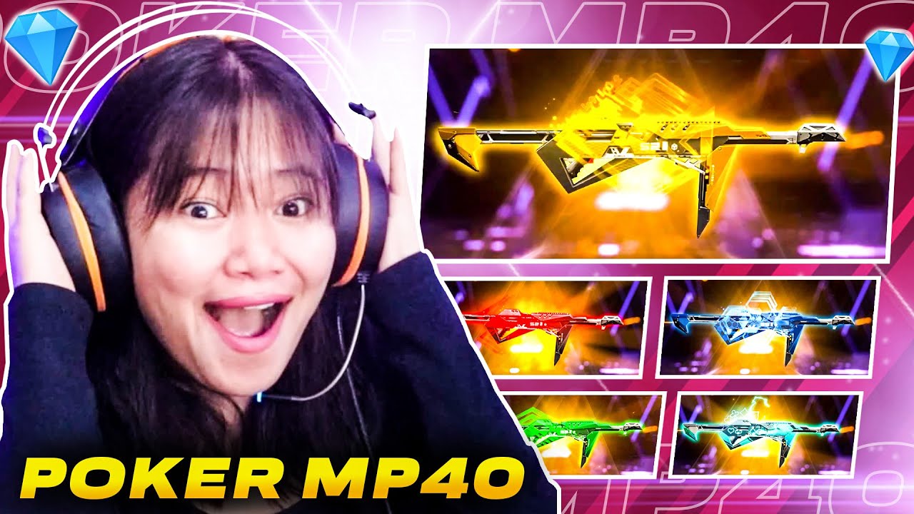 The highly-anticipated Poker MP40 are - Garena Free Fire