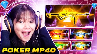 POKER MP40 RETURN! 😯 UNLOCKING ALL POKER MP40 SKINS!! GARENA FREE FIRE