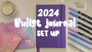 2024 Bullet Journal SET UP | planea conmigo un nuevo año