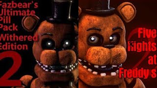 Fazbear's Ultimate Pill Pack Remaster 2: Old yet Functionning y CoolioArt's Old Animatronic Pack