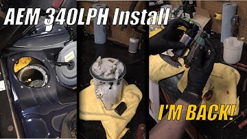 2019 STI Build - AEM 340LPH Fuel Pump Install