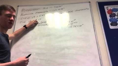 Brady s student Cameron explains buffer ratio calculations